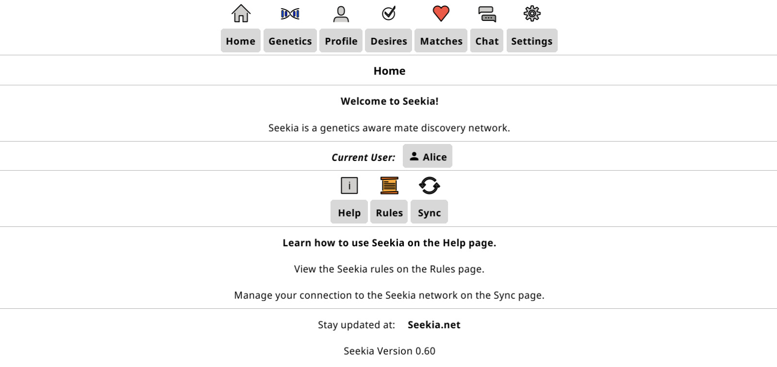 Seekia Homepage